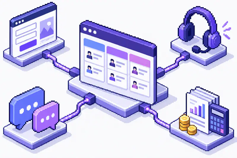 amoCRM в центре: сайт, телефония, мессенджеры и 1С